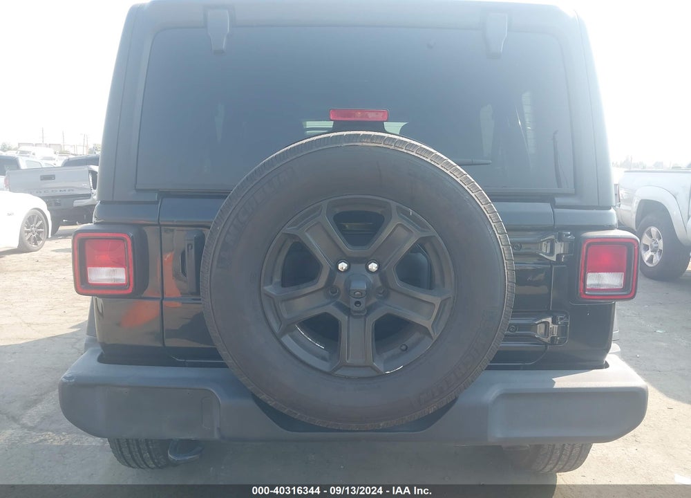 2022 JEEP WRANGLER UNLIMITED SPORT S 4X4 VIN: 1C4HJXDG9NW160124