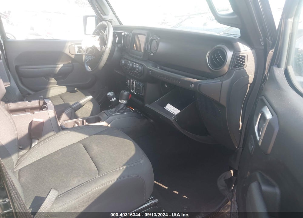 2022 JEEP WRANGLER UNLIMITED SPORT S 4X4 VIN: 1C4HJXDG9NW160124