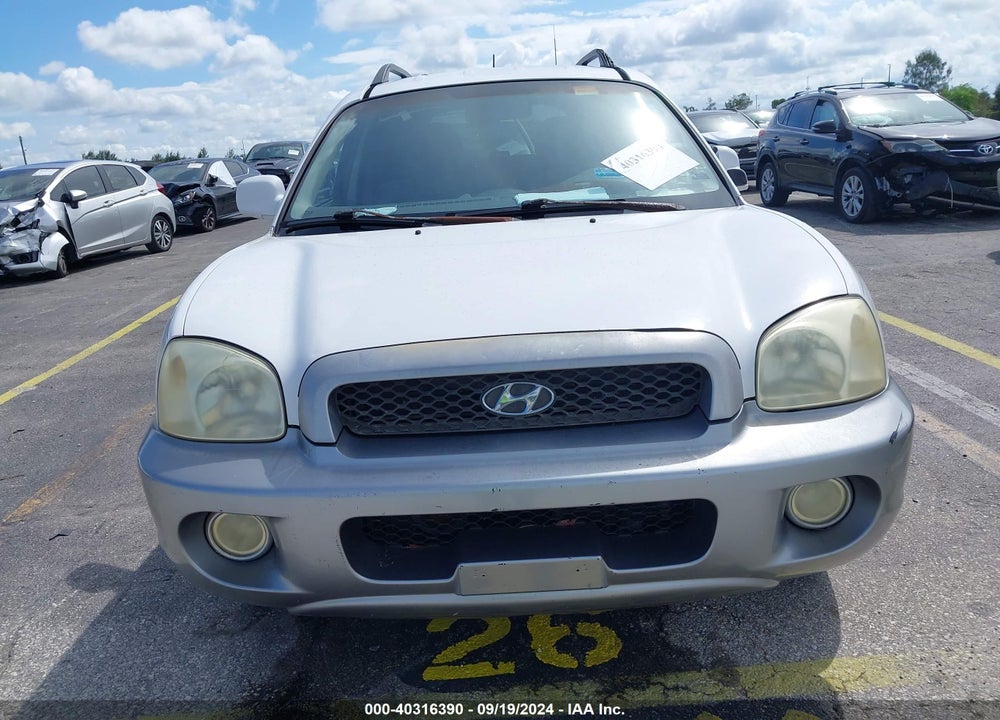 2004 HYUNDAI SANTA FE GLS/LX VIN: KM8SC13E24U792336