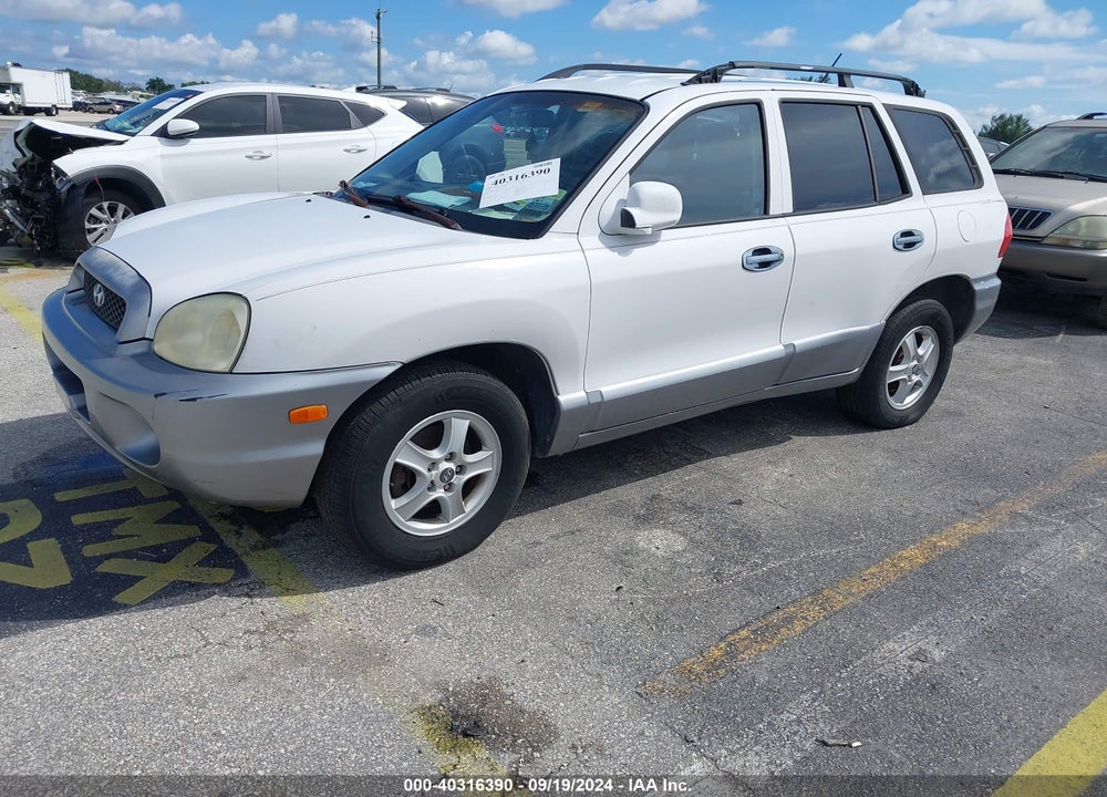 2004 HYUNDAI SANTA FE GLS/LX VIN: KM8SC13E24U792336
