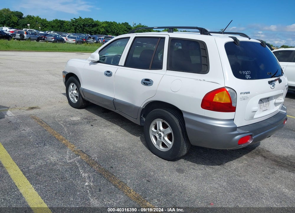 2004 HYUNDAI SANTA FE GLS/LX VIN: KM8SC13E24U792336