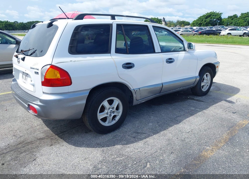 2004 HYUNDAI SANTA FE GLS/LX VIN: KM8SC13E24U792336