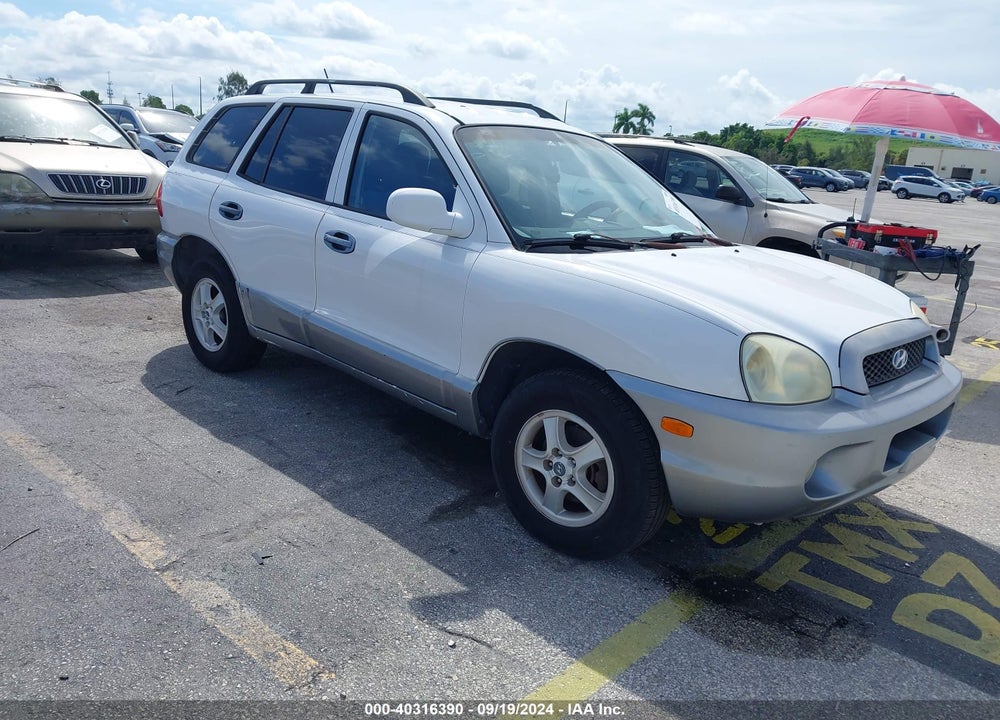 2004 HYUNDAI SANTA FE GLS/LX VIN: KM8SC13E24U792336