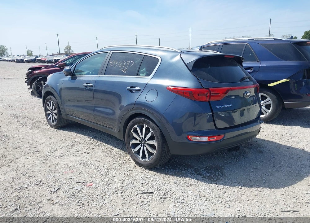 2017 KIA SPORTAGE EX VIN: KNDPNCAC4H7158709