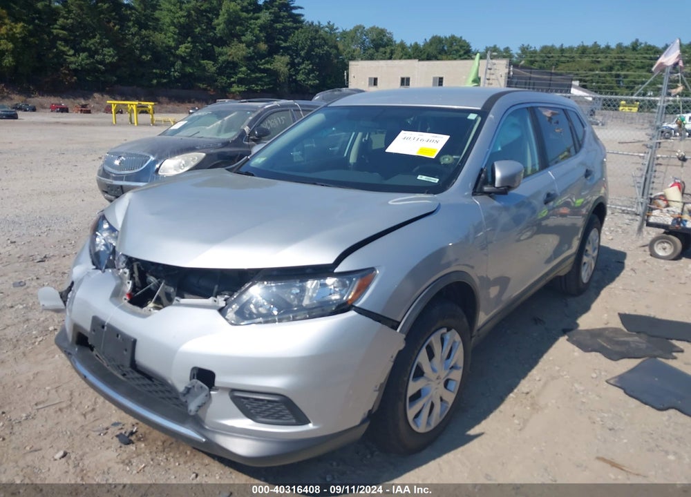 2016 NISSAN ROGUE S VIN: JN8AT2MV6GW137677