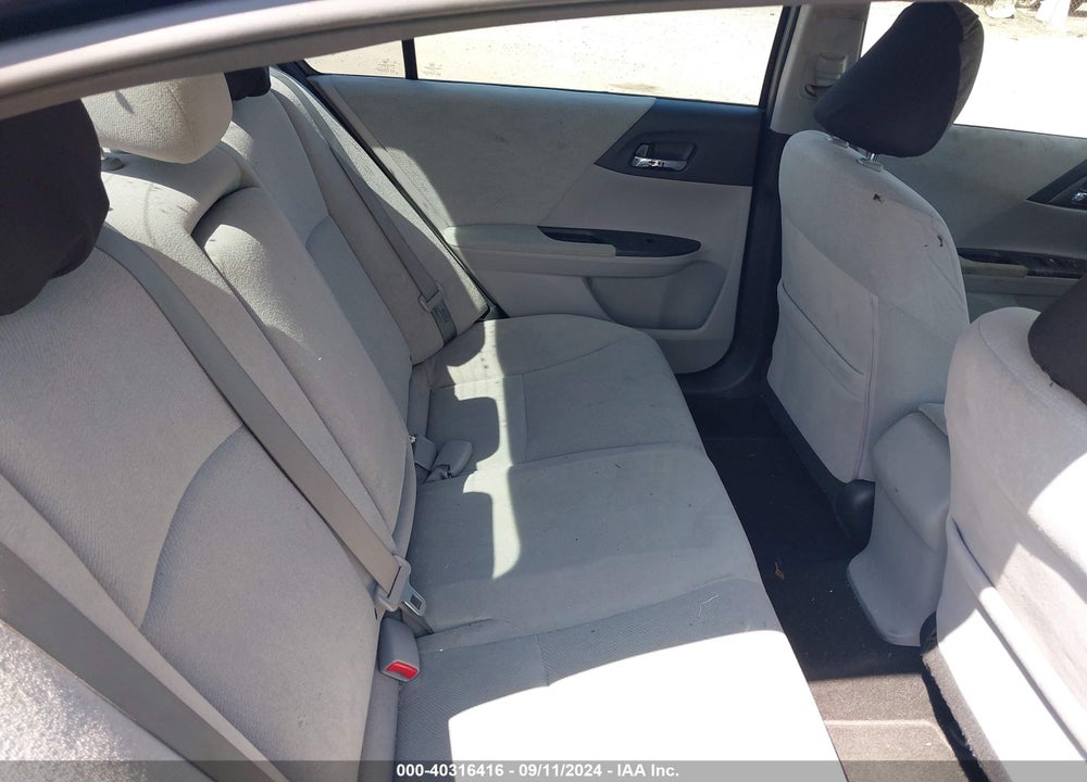 2013 HONDA ACCORD LX VIN: 1HGCR2F36DA072046