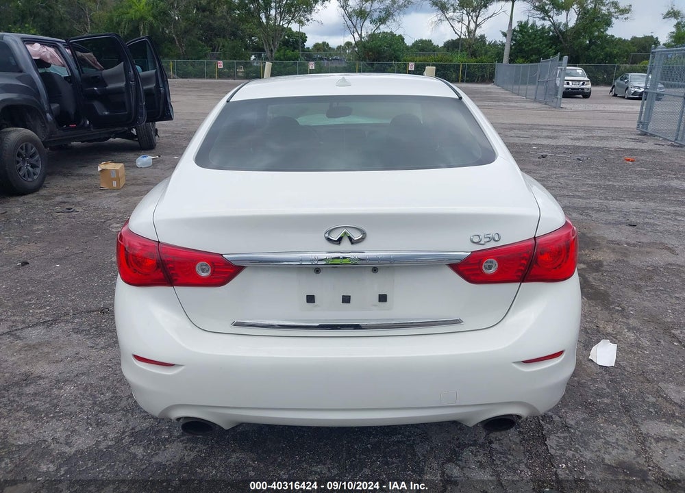 2015 INFINITI Q50 PREMIUM VIN: JN1BV7AP2FM358736