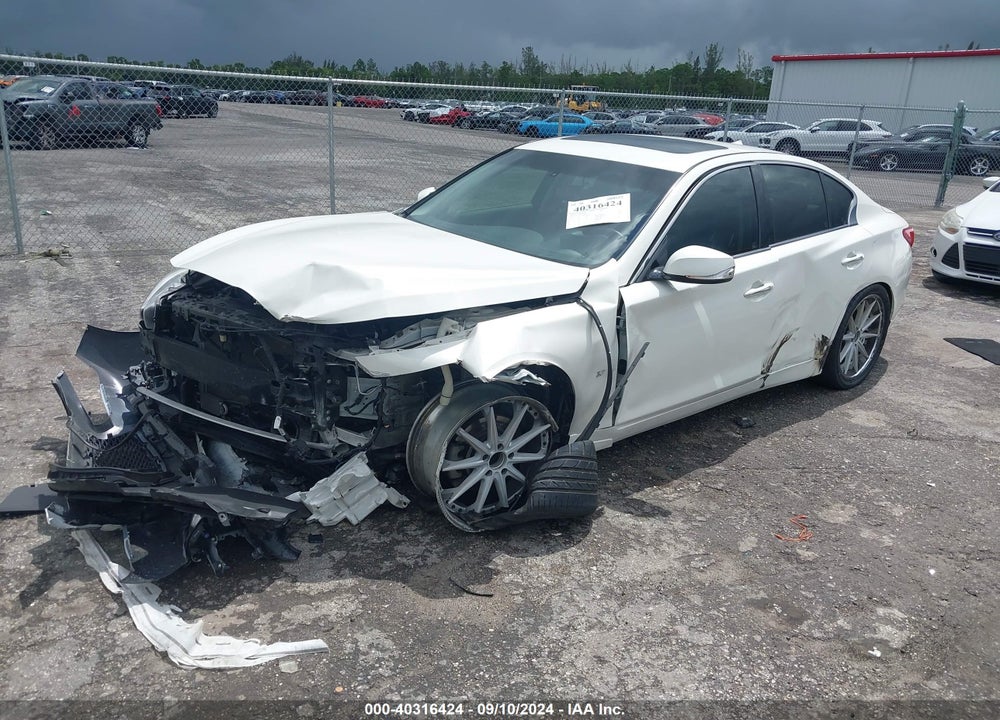 2015 INFINITI Q50 PREMIUM VIN: JN1BV7AP2FM358736