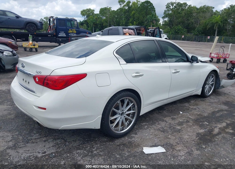 2015 INFINITI Q50 PREMIUM VIN: JN1BV7AP2FM358736