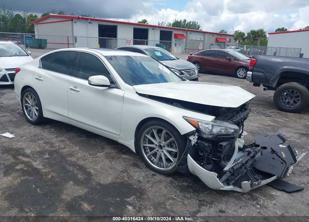 2015 INFINITI Q50 PREMIUM VIN: JN1BV7AP2FM358736