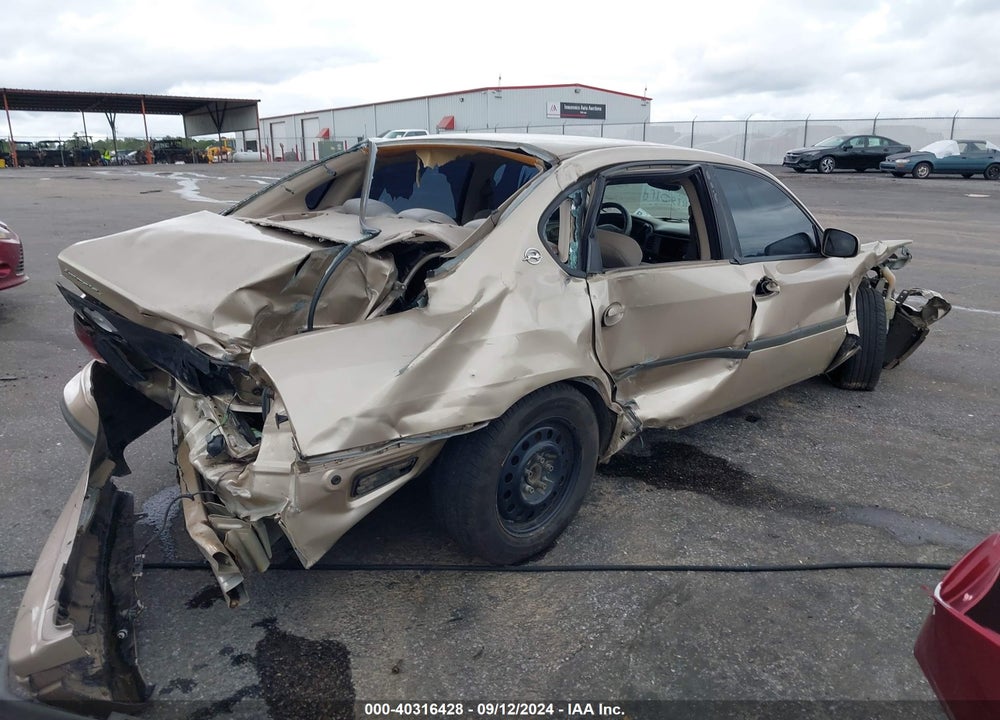 2004 CHEVROLET IMPALA POLICE VIN: 2G1WF52KX49426268