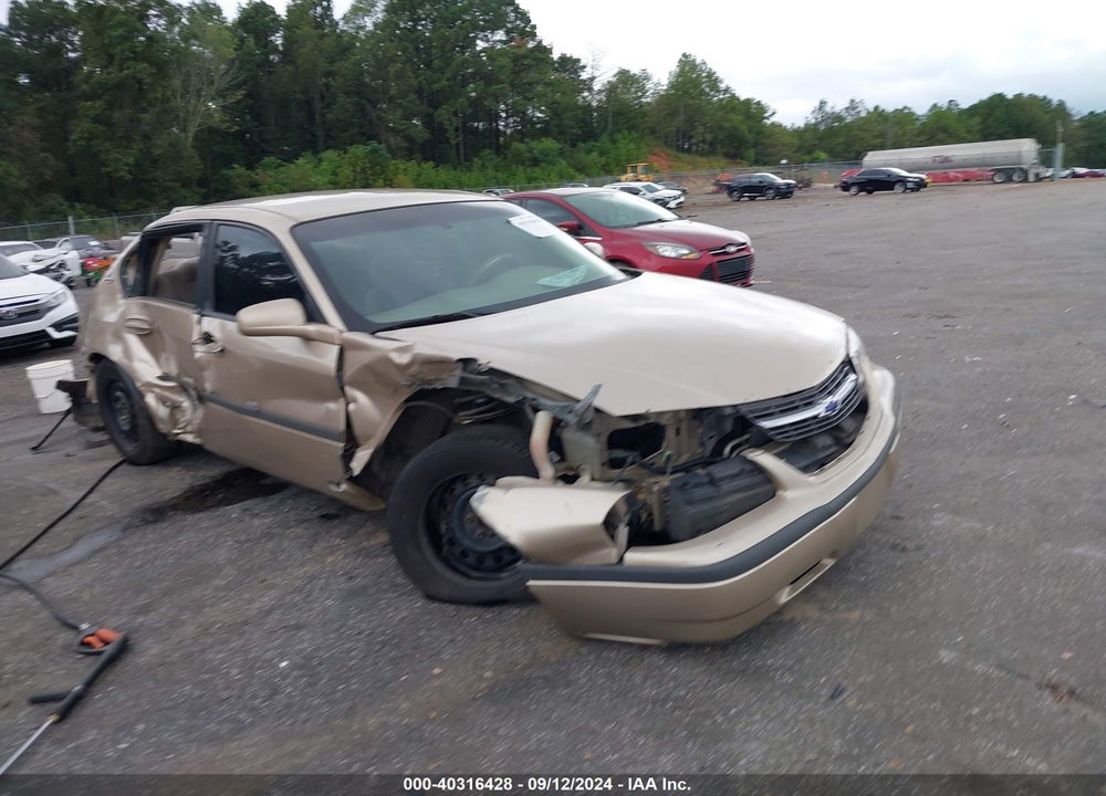 2004 CHEVROLET IMPALA POLICE VIN: 2G1WF52KX49426268