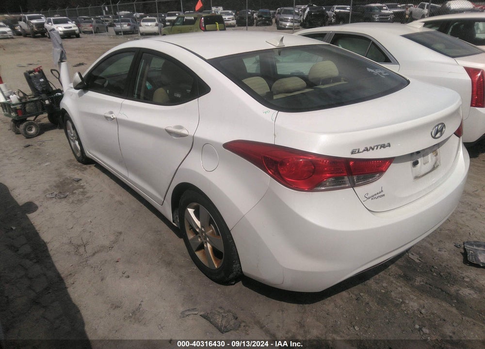 2013 HYUNDAI ELANTRA GLS VIN: 5NPDH4AE8DH348679