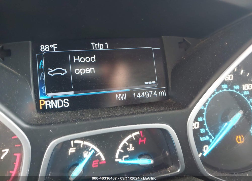 2014 FORD ESCAPE SE VIN: 1FMCU9G97EUC24629