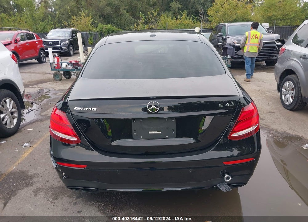 2017 MERCEDES-BENZ AMG E 43 4MATIC VIN: WDDZF6EB3HA200918