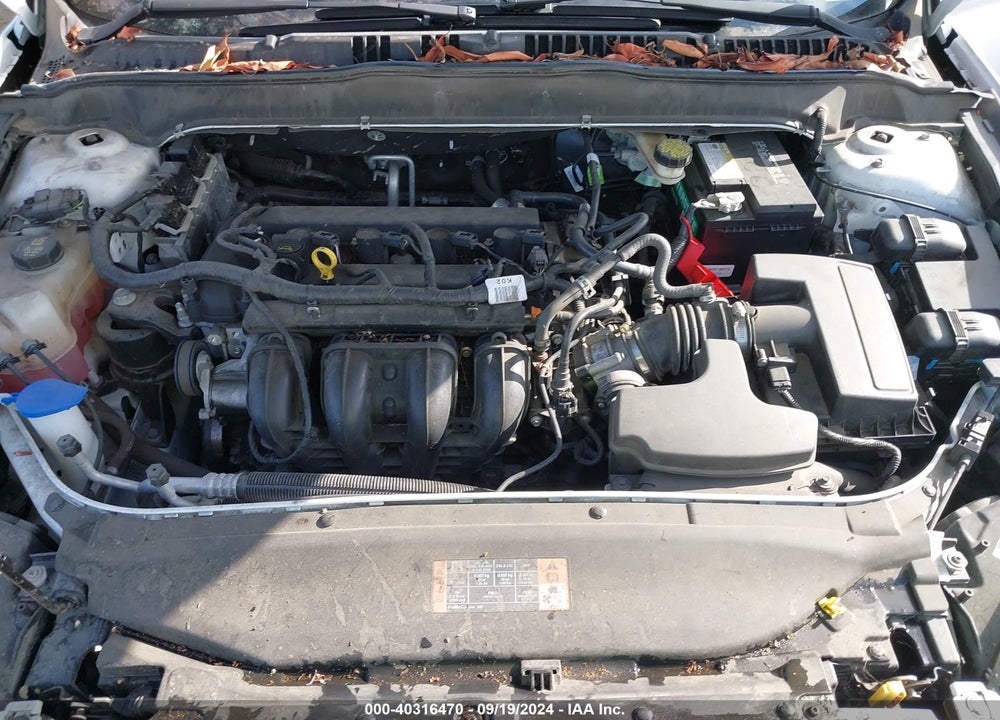 2016 FORD FUSION S VIN: 3FA6P0G75GR250164