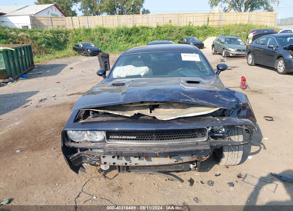 2012 DODGE CHALLENGER SXT VIN: 2C3CDYAG0CH176188