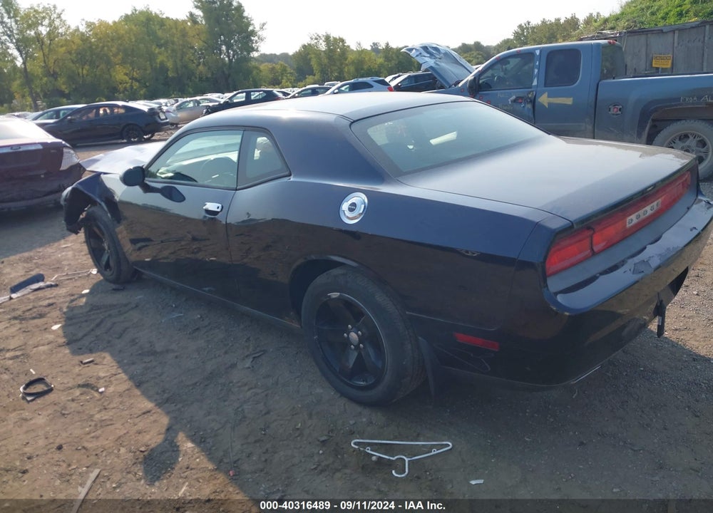 2012 DODGE CHALLENGER SXT VIN: 2C3CDYAG0CH176188