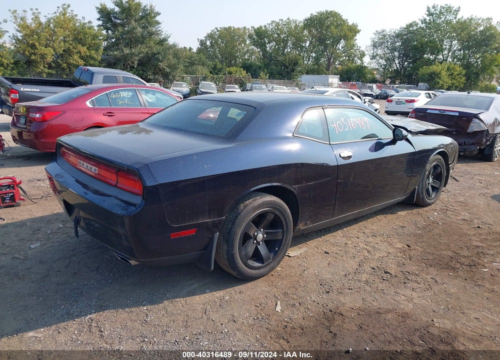 2012 DODGE CHALLENGER SXT VIN: 2C3CDYAG0CH176188