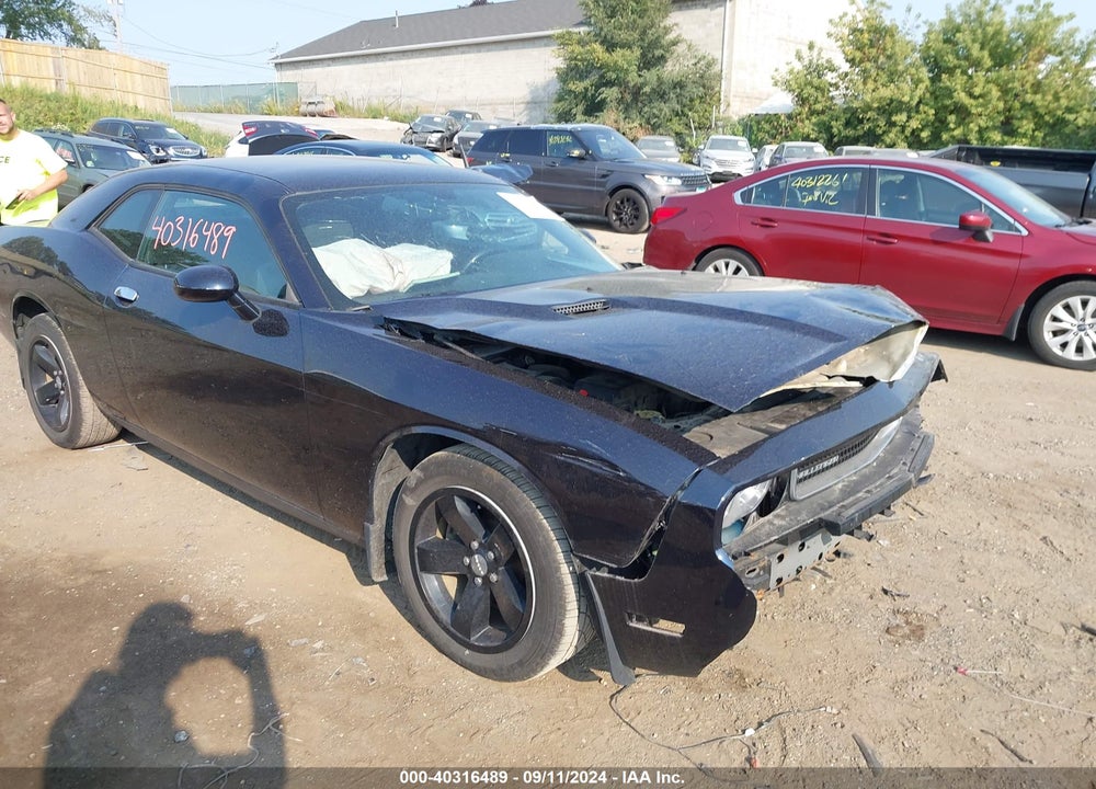 2012 DODGE CHALLENGER SXT VIN: 2C3CDYAG0CH176188