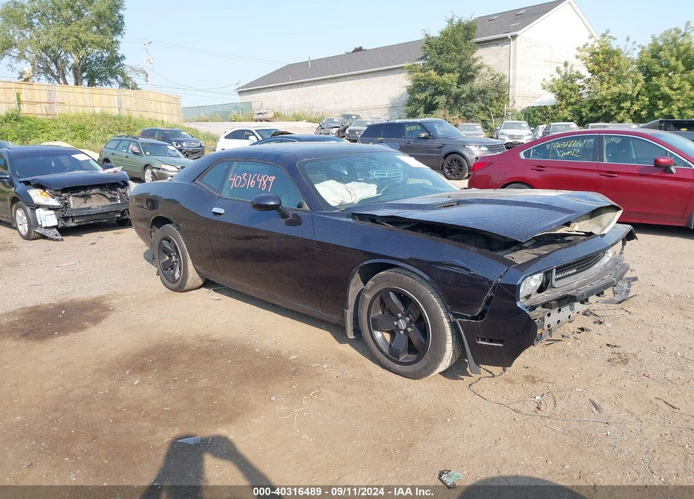 2012 DODGE CHALLENGER SXT VIN: 2C3CDYAG0CH176188