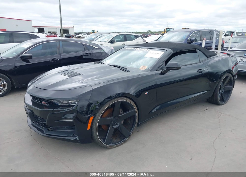 2019 CHEVROLET CAMARO 2SS VIN: 1G1FH3D7XK0148549