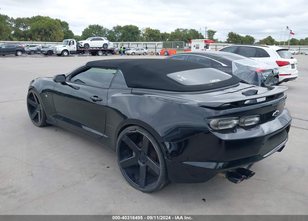 2019 CHEVROLET CAMARO 2SS VIN: 1G1FH3D7XK0148549