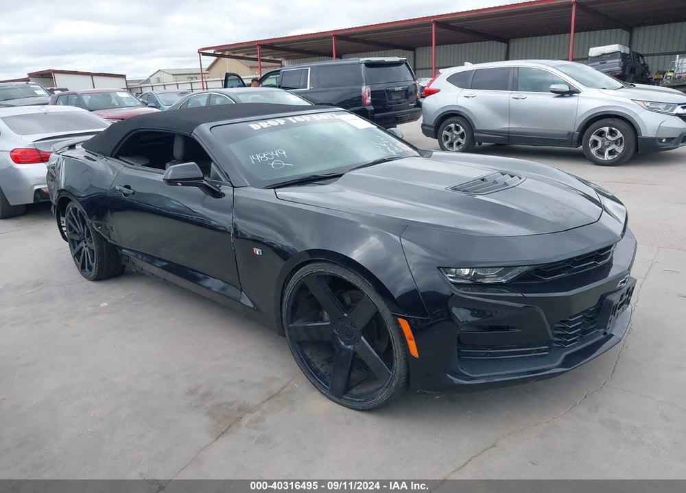 2019 CHEVROLET CAMARO 2SS VIN: 1G1FH3D7XK0148549