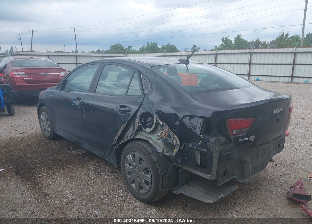 2023 KIA RIO S VIN: 3KPA24ADXPE592693