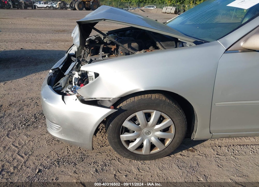 2005 TOYOTA CAMRY LE VIN: 4T1BE32K85U950256