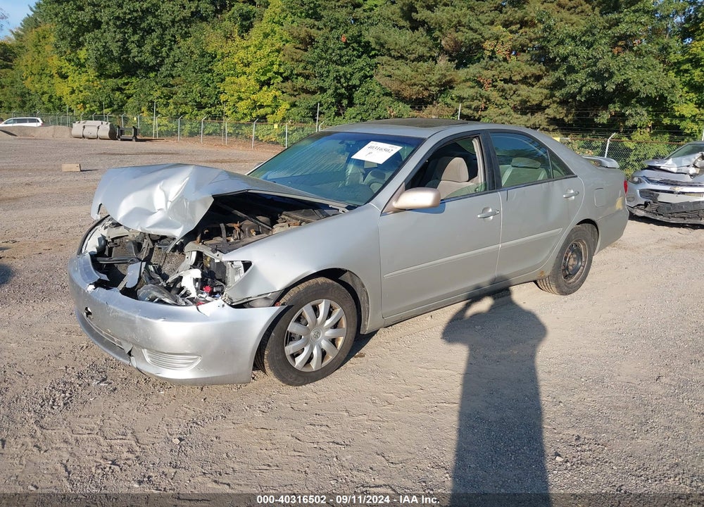 2005 TOYOTA CAMRY LE VIN: 4T1BE32K85U950256