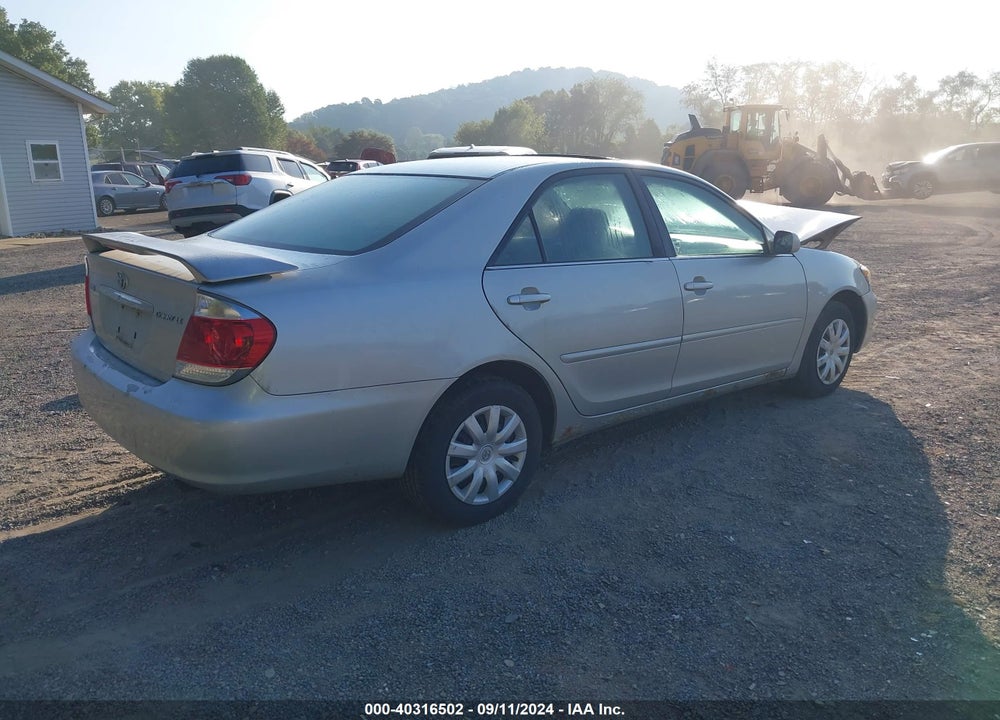 2005 TOYOTA CAMRY LE VIN: 4T1BE32K85U950256