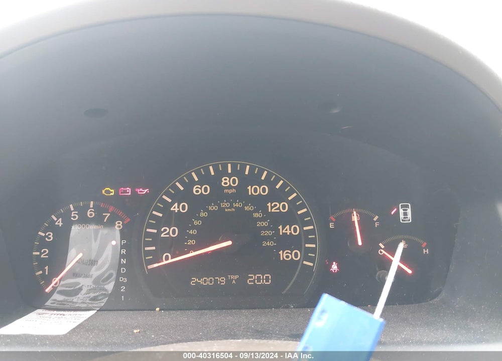 2004 HONDA ACCORD 2.4 EX VIN: JHMCM56894C007978
