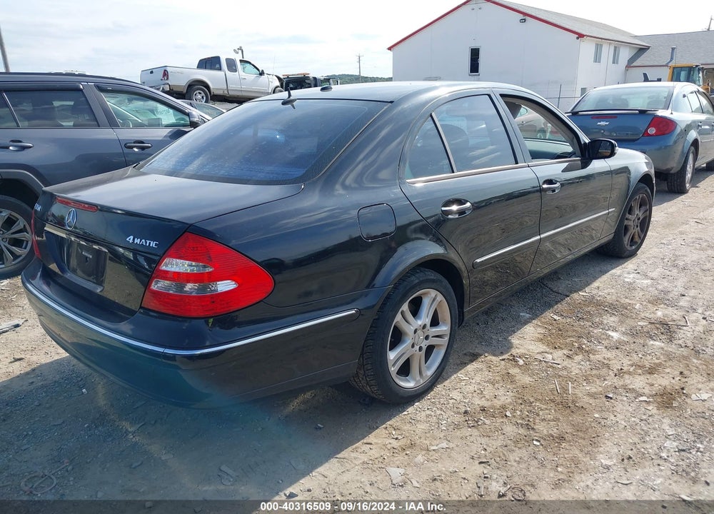 2006 MERCEDES-BENZ E 350 4MATIC VIN: WDBUF87J96X204646