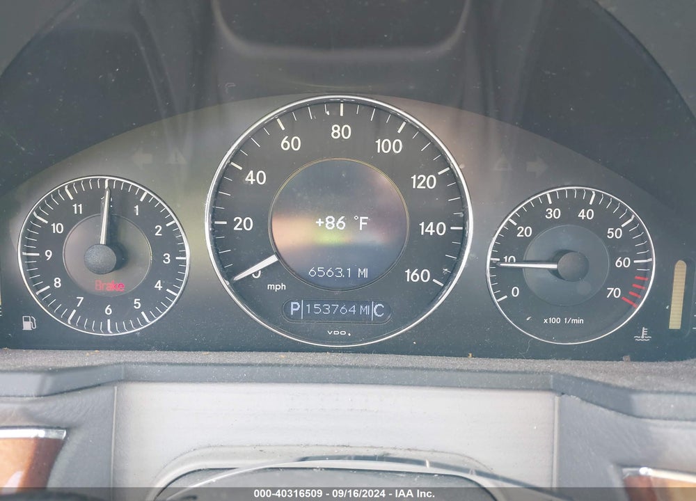 2006 MERCEDES-BENZ E 350 4MATIC VIN: WDBUF87J96X204646