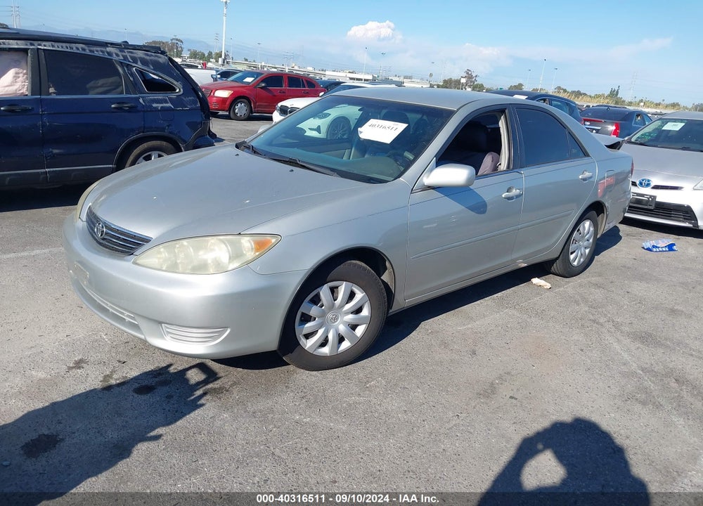 2005 TOYOTA CAMRY LE VIN: 4T1BE32K85U389394