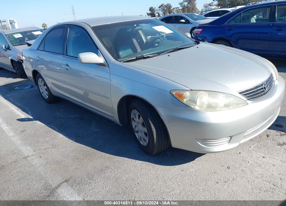 2005 TOYOTA CAMRY LE VIN: 4T1BE32K85U389394