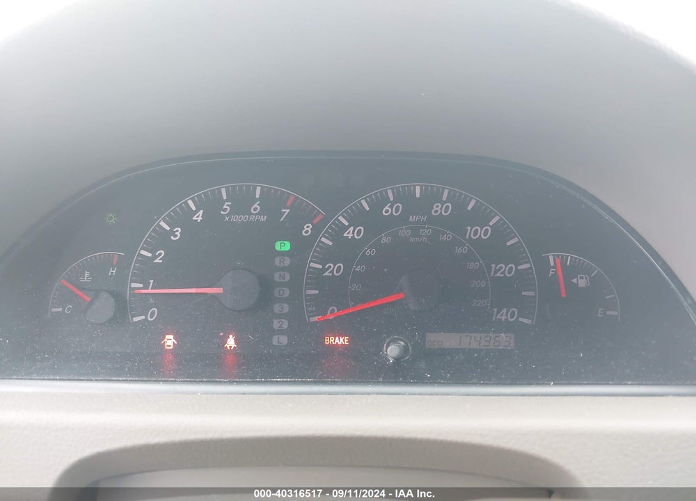 2006 TOYOTA CAMRY STD/ VIN: 4T1BE32K76U740233