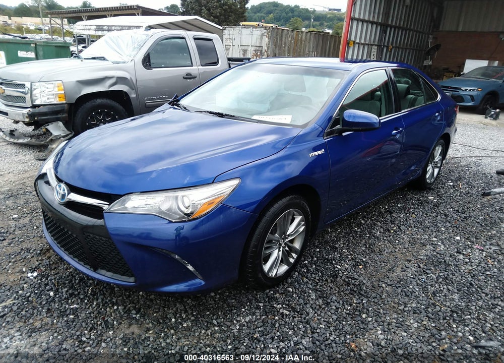 2015 TOYOTA CAMRY HYBRID SE VIN: 4T1BD1FK8FU147644