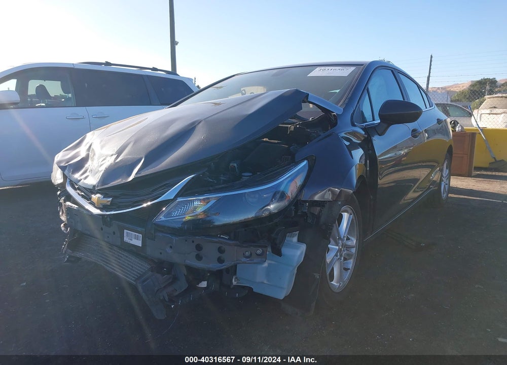 2017 CHEVROLET CRUZE LT AUTO VIN: 1G1BE5SM4H7258492