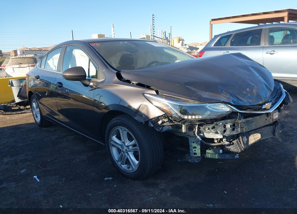 2017 CHEVROLET CRUZE LT AUTO VIN: 1G1BE5SM4H7258492