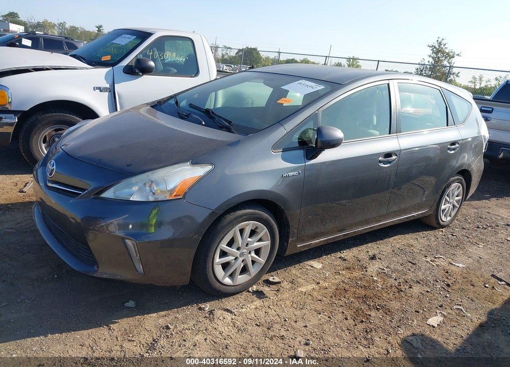2012 TOYOTA PRIUS V TWO VIN: JTDZN3EU5C3103407