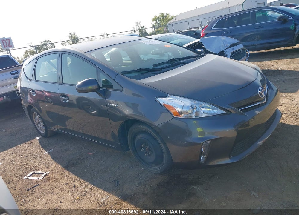 2012 TOYOTA PRIUS V TWO VIN: JTDZN3EU5C3103407