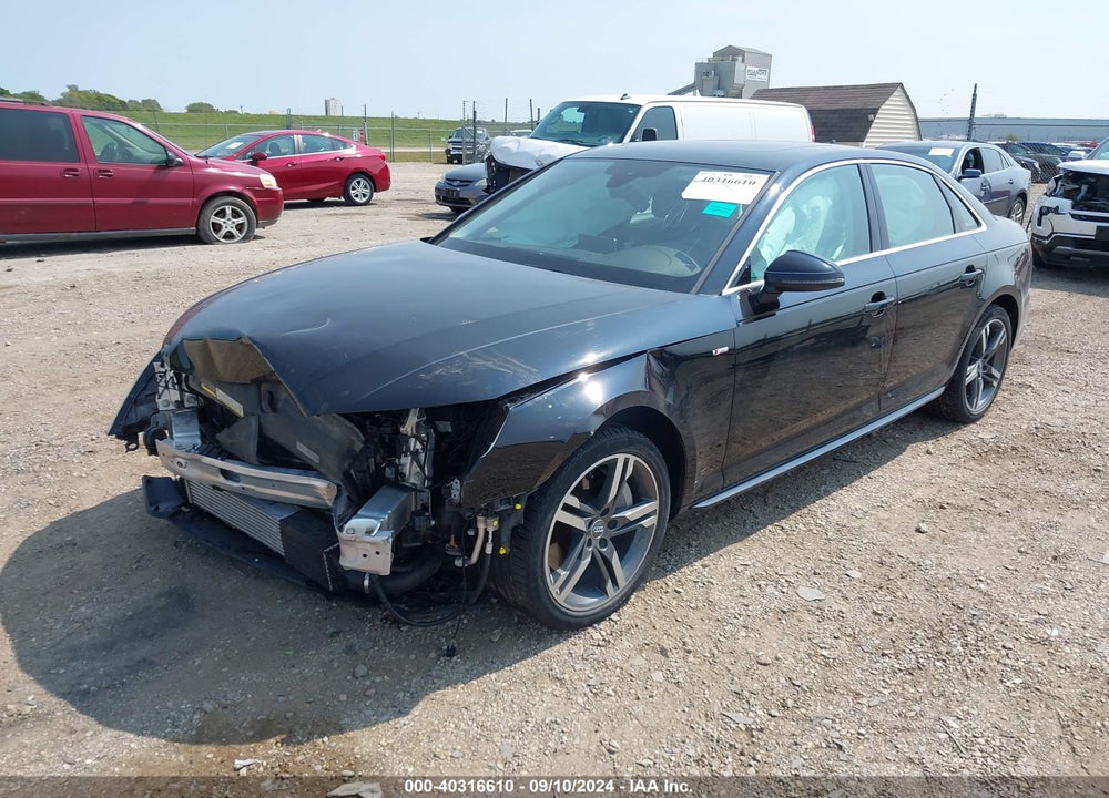 2017 AUDI A4 2.0T PREMIUM VIN: WAUENAF43HN002263