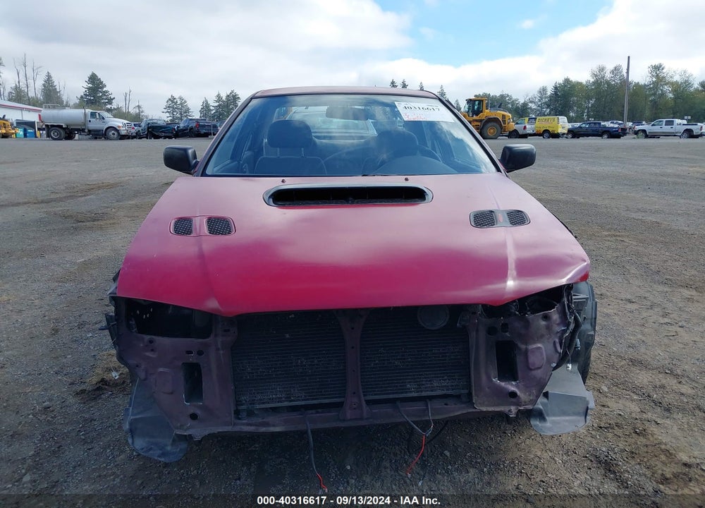 1993 SUBARU IMPREZA L PLUS VIN: JF1GC2449PH506829
