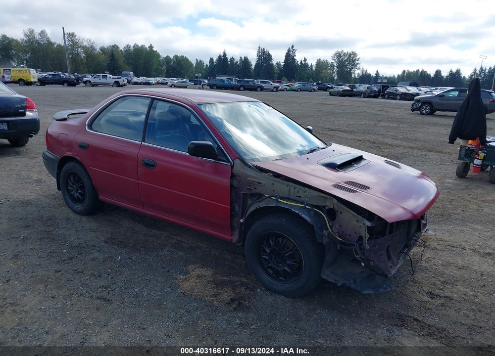 1993 SUBARU IMPREZA L PLUS VIN: JF1GC2449PH506829