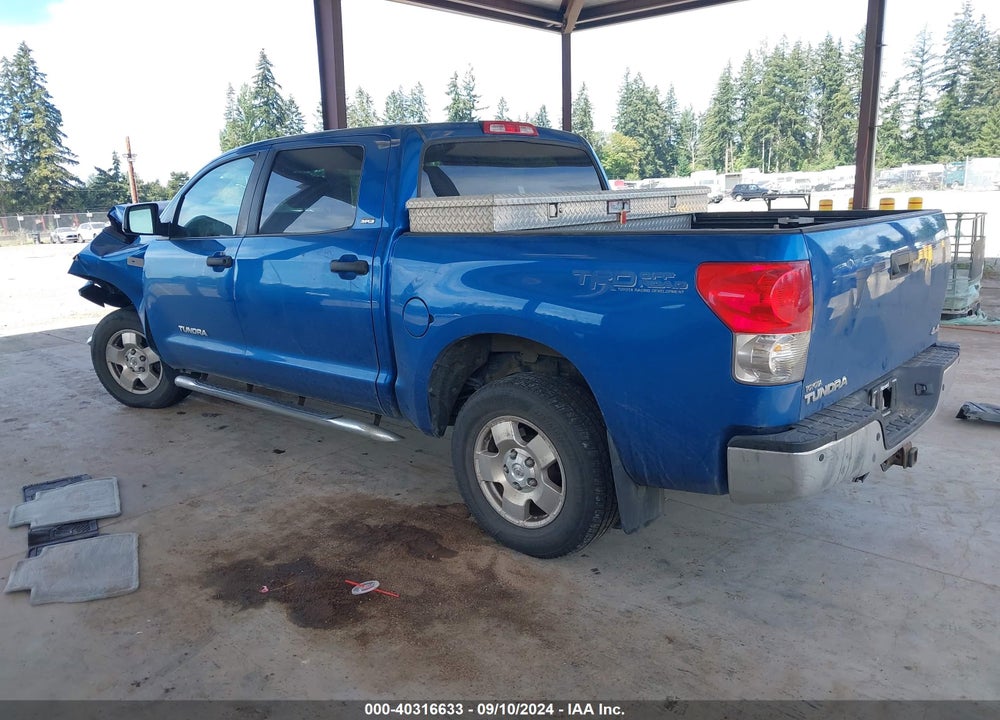 2008 TOYOTA TUNDRA SR5 5.7L V8 VIN: 5TFDV54158X061592