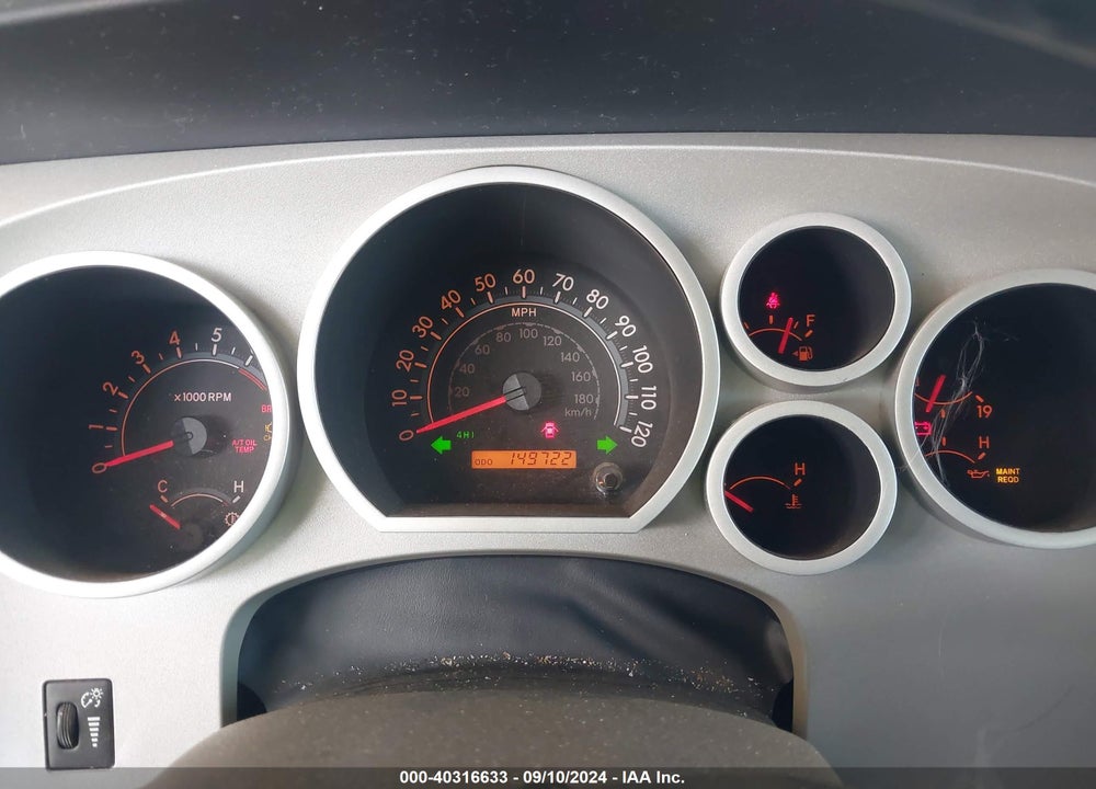 2008 TOYOTA TUNDRA SR5 5.7L V8 VIN: 5TFDV54158X061592