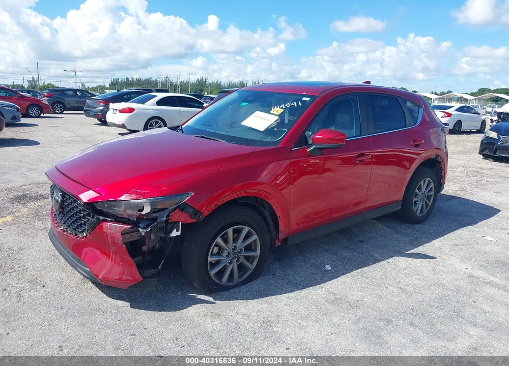 2022 MAZDA CX-5 2.5 S PREFERRED VIN: JM3KFBCM9N0578677