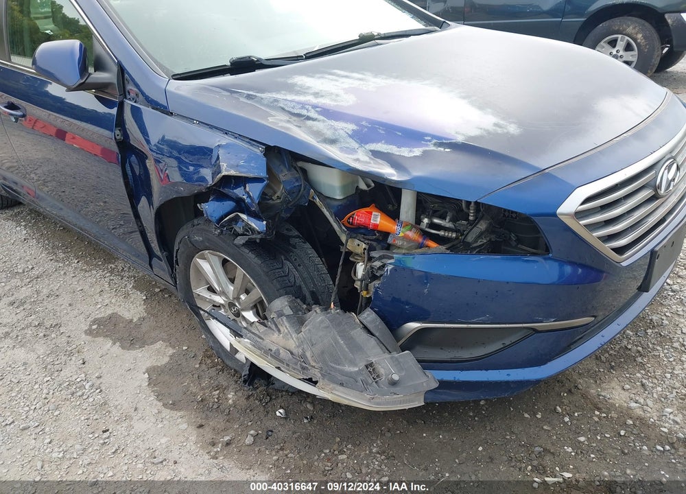 2016 HYUNDAI SONATA SE VIN: 5NPE24AF9GH435722